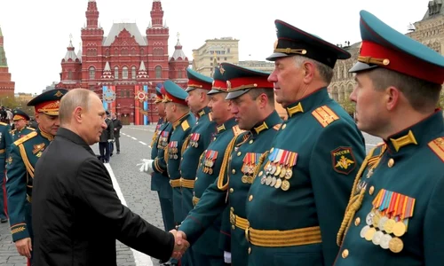 O unitate a armatei ruse, botezată de Vladimir Putin cu numele «Transilvania» jpeg