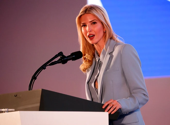 Ivanka Trump vorbeşte în faţa unui grup de femei antreprenoare, la Riad FOTO nine.com.au