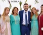 Prințesele Aisha și Sara ale Iordaniei cu mama lor