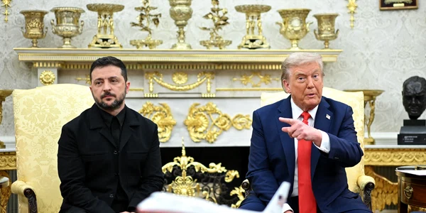 Volodimir Zelenski și Donald Trump FOTO AFP