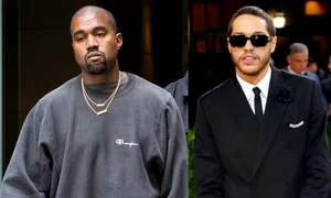 Kanye West Pete Davidson  jpg