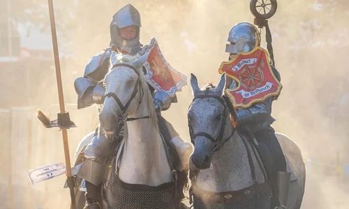 A doua ediție a festivalului medieval Teutonic Fest în Cetatea Hărman (foto: Facebook / Teutonic Fest)
