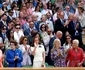 Simona Halep și Daniel Dobre, lângă Kate Middleton, în Loja Regală de la Wimbledon  Foto Profimedia jpeg