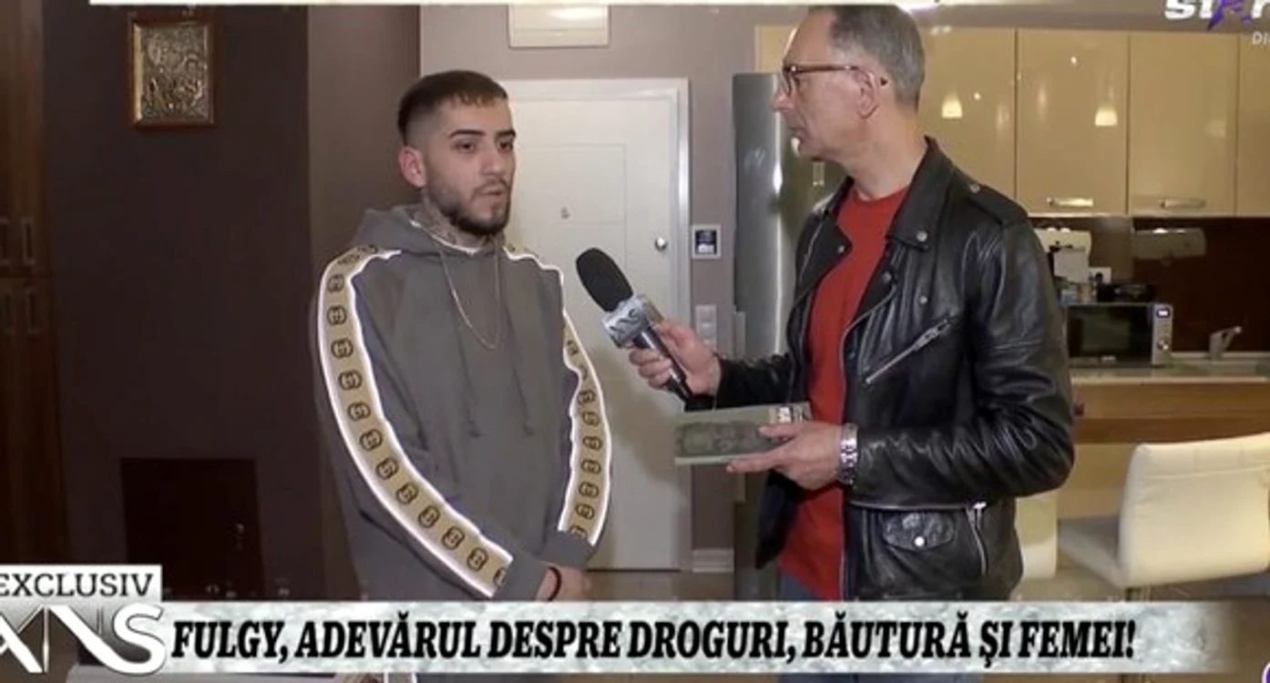 Fulgy, interviu în cadrul emisiunii lui Dan Capatos. Așa arată băiatul Clejanilor după ce a învins în lupta cu drogurilefoto: Antena Stars