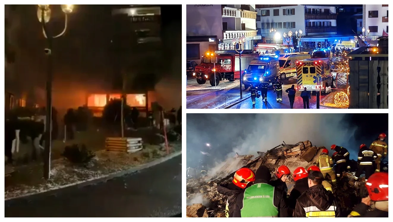 Explozie în staţiunea de schi Crans-Montana FOTO X