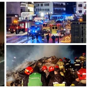 Explozie în staţiunea de schi Crans-Montana FOTO X