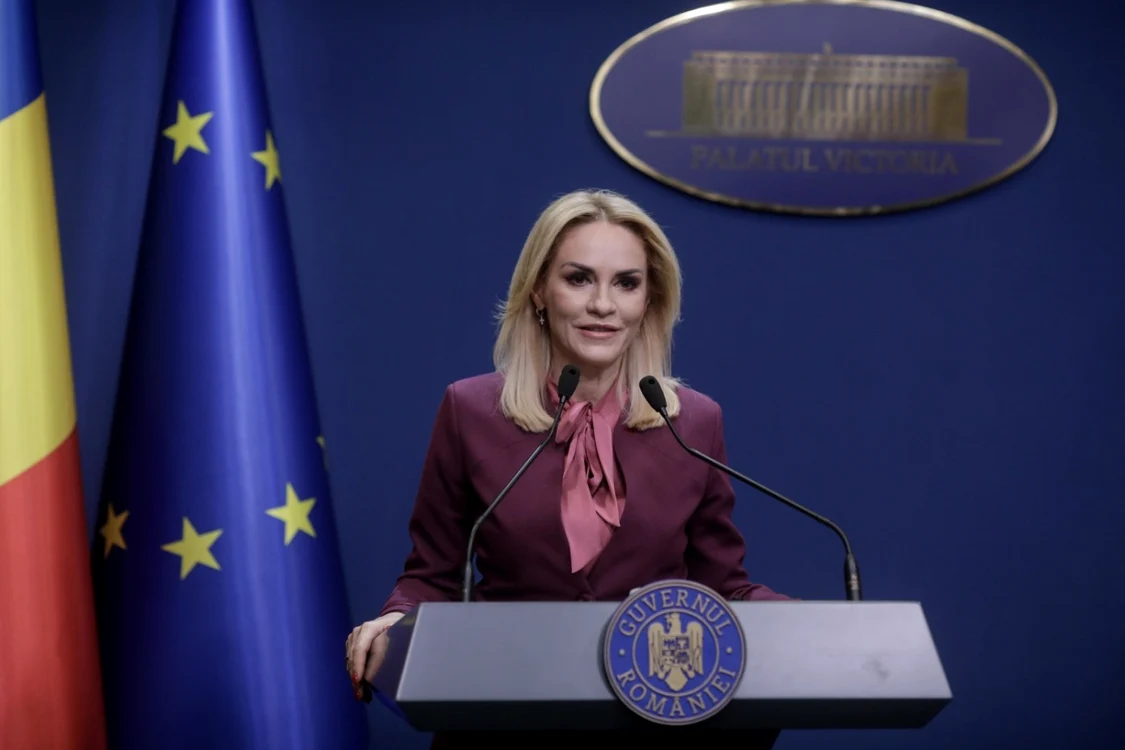 Gabriela Firea a anunţat că în primele trei luni ale anului au fost adoptaţi 418 copii FOTO Inquam Photos / George Călin