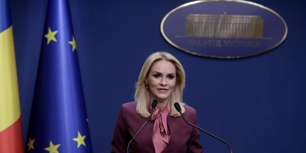 Briefing şedinţă de guvern - Gabriela Firea - 5 ian 2022 / FOTO Inquam Photos / George Călin