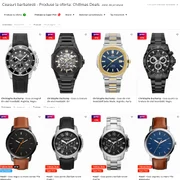 Top ceasuri la ofertă de Chillmas Deals eMAG Colaj eMAG jpg