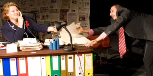 Botoşani: „Cafeaua domnului ministru“ se joacă în premieră la „Eminescu“