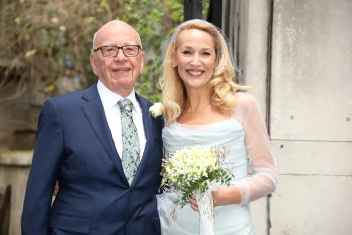
    Rupert Murdoch și Jerry Hall au făcut pasul cel mare după doar șase luni de relațieFoto: AP  