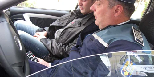 La fata locului s-a deplasat o patrulă mixtă poliţie-jandarmi. Foto arhivă