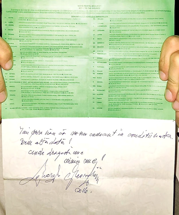 Deși internauții s-au grăbit ieri să anunțe că artistul ar fi murit într-un accident de mașină, iată că totul a fost doar o glumă, căci e viu și nevătămat. Luni, de Sf. Maria, Gheorghe circula pe Autostrada A2, la volanul mașinii sale, un Mercedes ML, în valoare de 40.000 de euro.