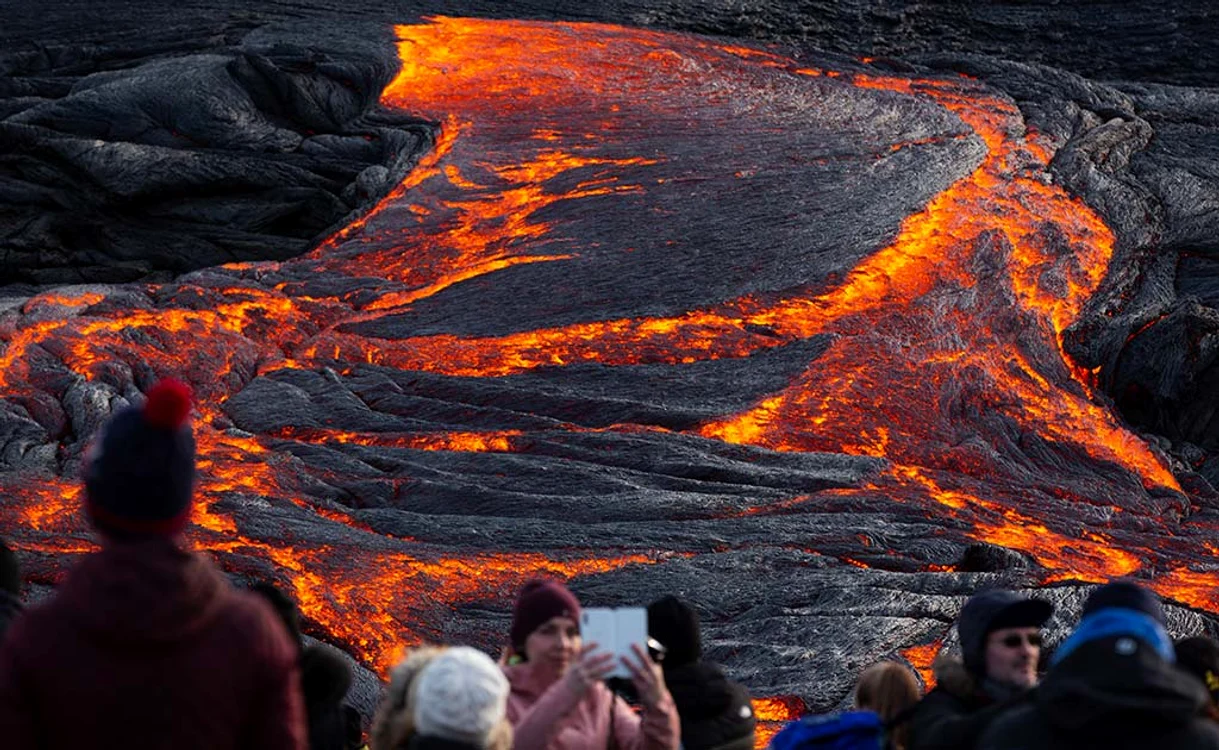 O posibilă erupție vulcanică în Islanda creează îngrijorare Getty Images