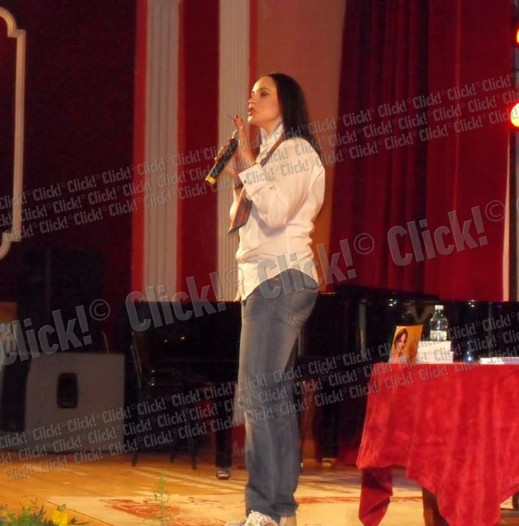 Andreea Marin a arătat la Bistriţa că nu mai are silueta de altădată.
