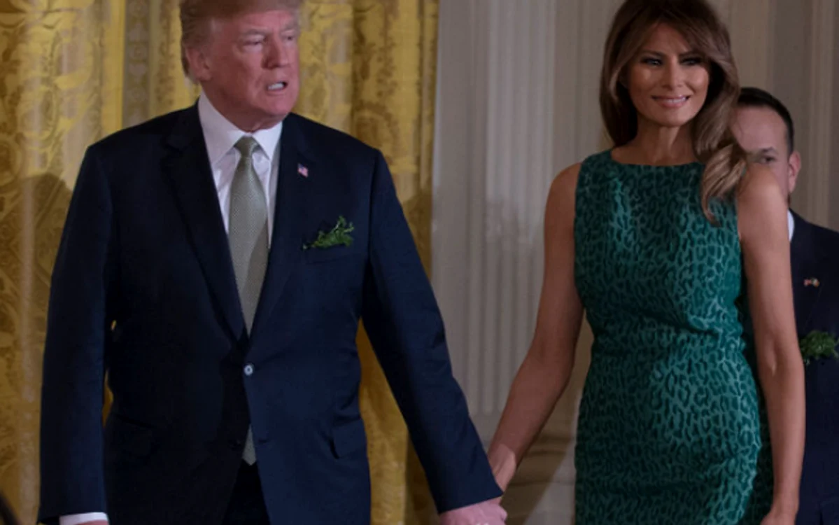 foto: soţii Trump, la evenimentul de ieri
