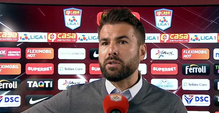 Adi Mutu, în fața celui mai greu meci din actualul sezon din Superliga. Foto Arhivă Adevărul 