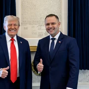 donald trump si karol nawrocki foto x png