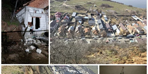 alunecare de teren strada gradiste, slatina   foto prefectura olt (2) jpeg