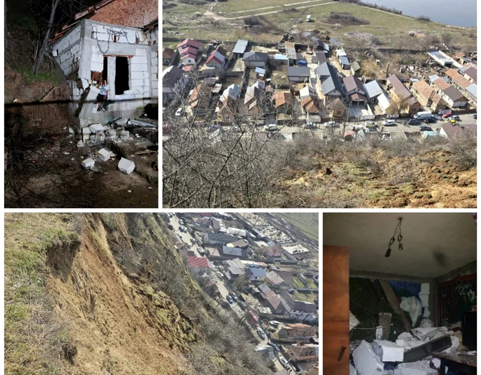 Alunecările de teren sunt acoperite de polița PAD FOTO Prefectura Olt