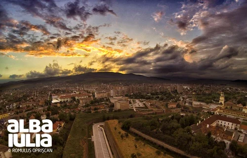 Alba Iulia văzută dintr-o dronă 1