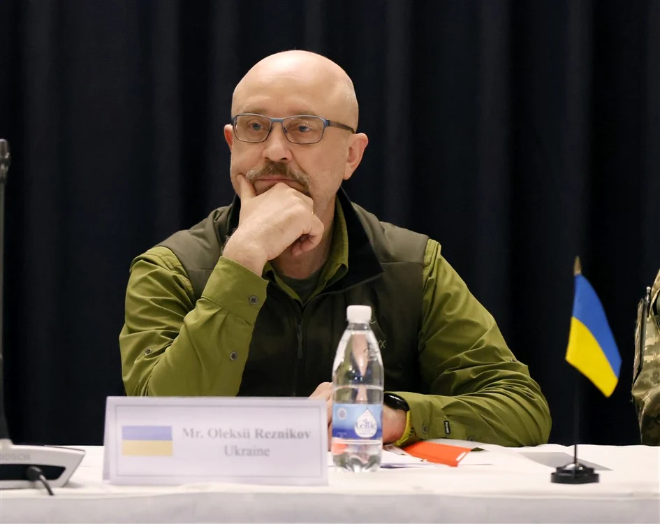 Oleksii Reznikov ar fi pe făraș Foto EPA EFE