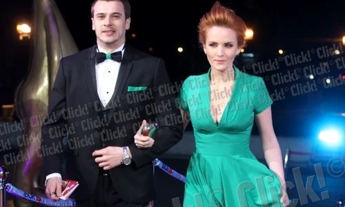 Ioana Moldovan şi Dan Cruceru la Premiile GOPO 2013 jpeg