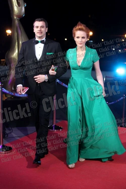 Ioana Moldovan şi Dan Cruceru la Premiile GOPO 2013
