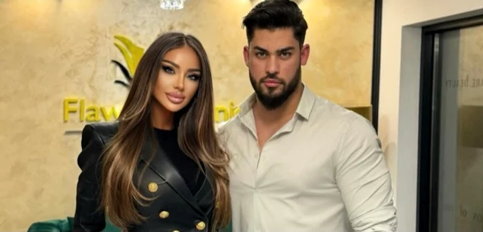 Auday Al-Ahmad, alături de Bianca Drăgușanu foto: Facebook 