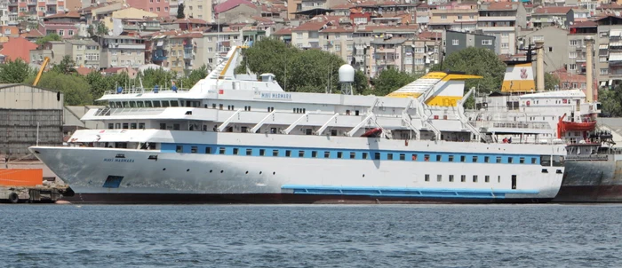 Nava de pasageri Mavi Marmara a luat parte la proteste față de blocada Gazei FOTO EPA-EFE