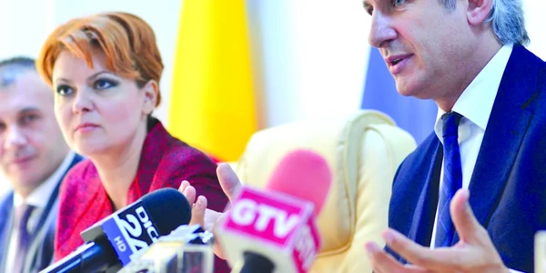 POZA BUNA Lia Olguta Vasilescu Eugen Teodorovici FOTO Mediafax