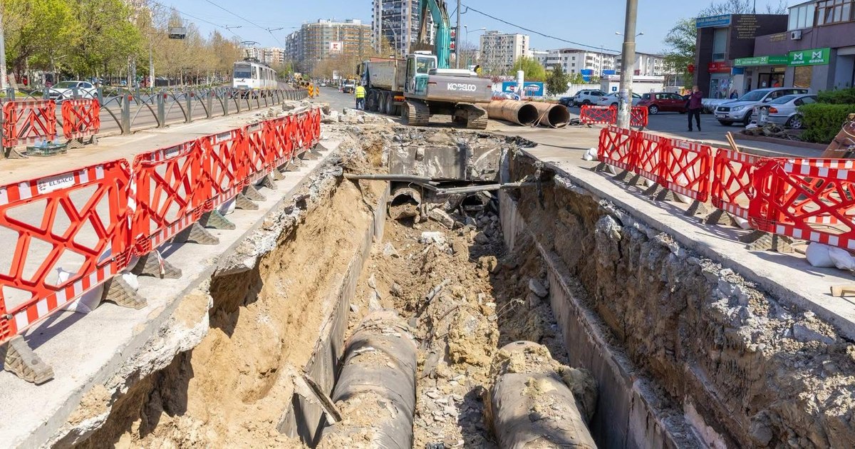 Lucrări de modernizare la rețeaua termică din sectoarele 4 și 5 ale Capitalei