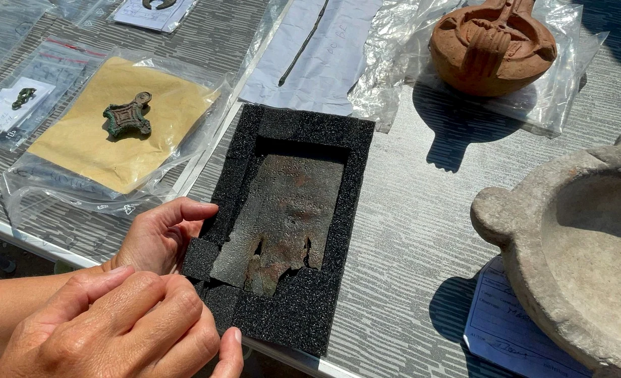 Diploma militară de la Apulum FOTO Anca Timofan