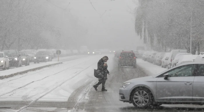 ISU București-Ilfov a avut 60 de intervenţii după ninsoarea din Capitală / foto: Arhiva Click!