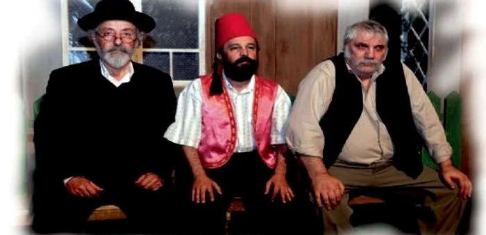 Imagine din piesa "Take, Ianke şi Cadîr"