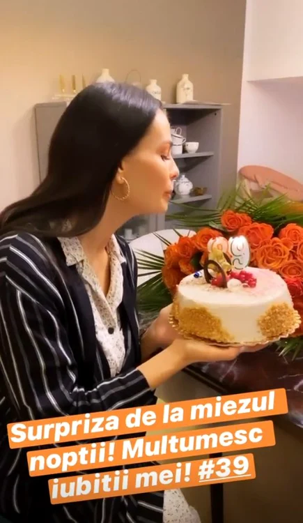 Anca Serea a primit o surpriză „dulce” cu ocazia zilei sale de naștere