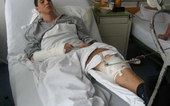 Tânărul care a produs accidentul