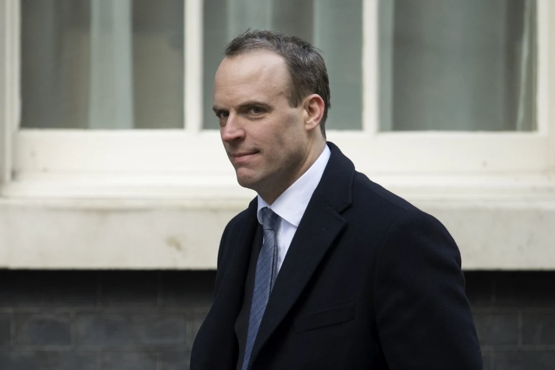 Dominic Raab, şeful diplomaţiei britanice FOTO EPA-EFE