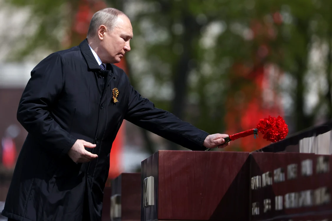 Vladimir Putin, președintele Federației Ruse, la parada de Ziua Victoriei / EPA-EFE