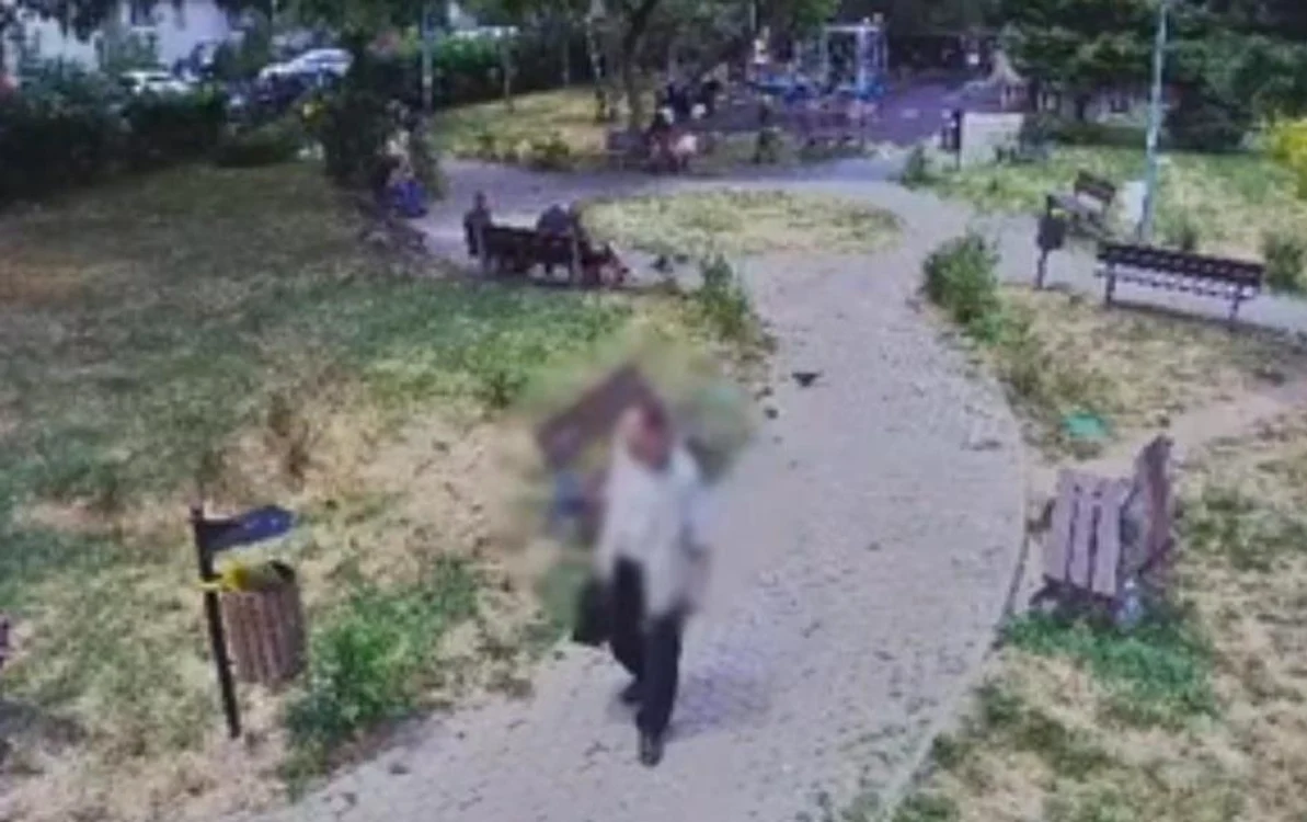 Bărbatul de 91 de ani a fost reținut FOTO: captură video Poliția București
