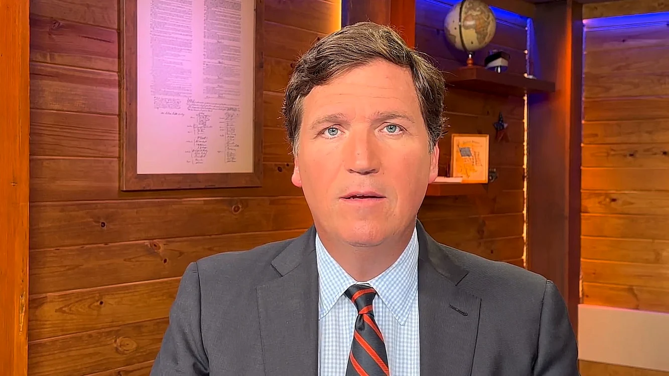 Tucker Carlson, primele declarații după plecarea de la Fox News FOTO Twitter