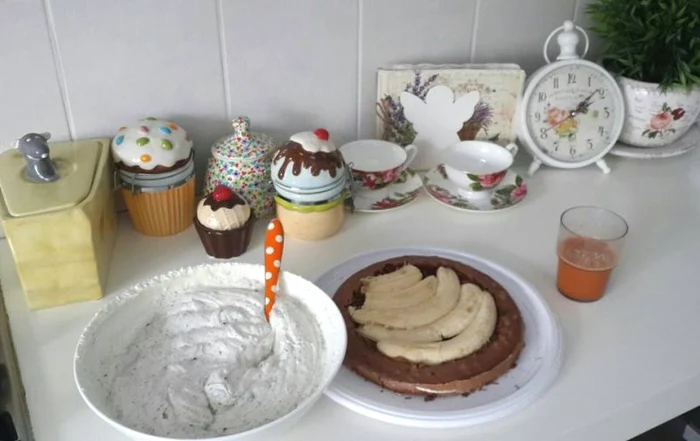 Andreea Marin în bucătărie