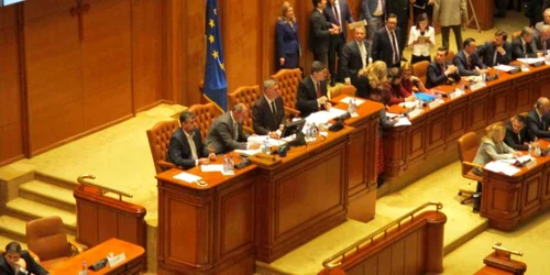 Plenul reunit al parlamentului FOTO Radu Eremia