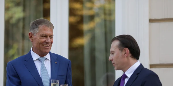 Receptie la Ambasada Frantei cu ocazia Zilei Nationale a Frantei in Bucuresti 14 iulie 2021 Klaus Iohannis Florin Citu FOTO Inquam Photos / Octav Ganea