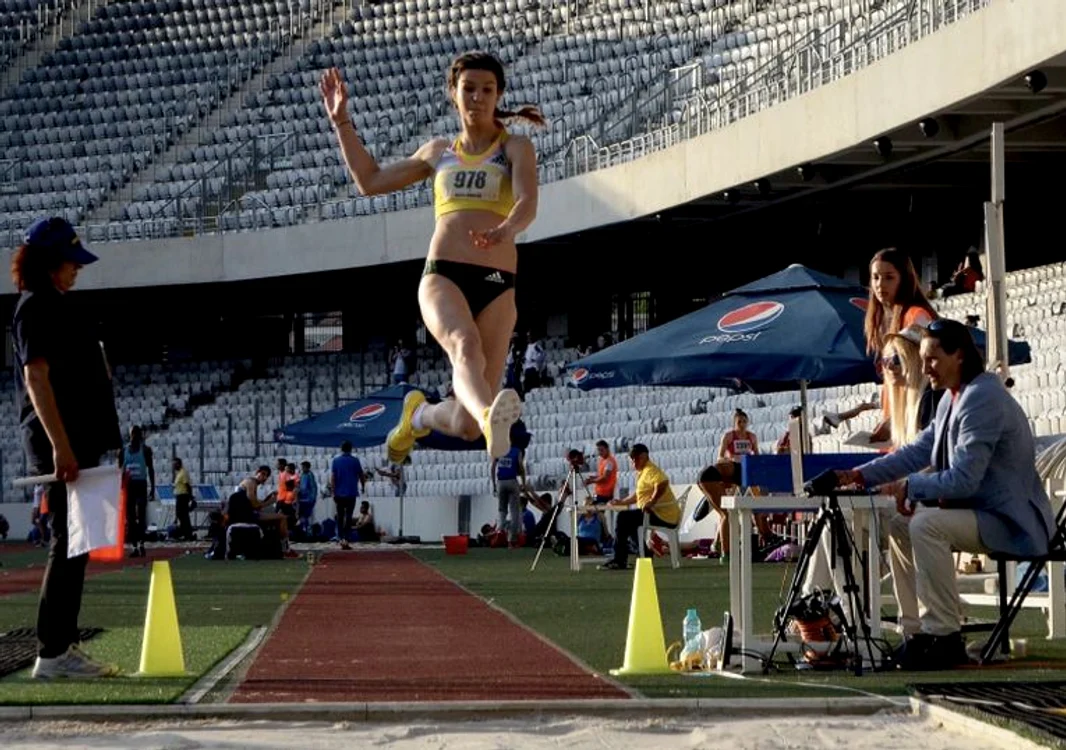 Alina Rotaru, în săritură