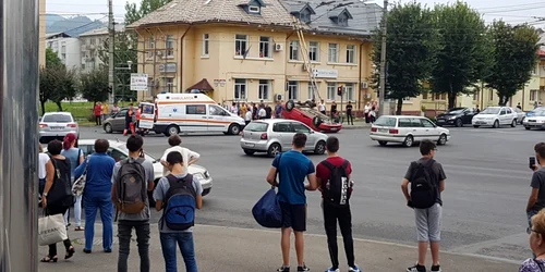 accident baia mare. foto arhiva personala