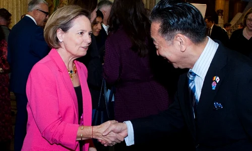 Principesa Sofia in fuchsia la Ziua Spaniei   Daniel Angelescu, Casa Majestății Sale (6) jpg