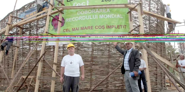 Coş din nuiele de Cartea Recordurilor
