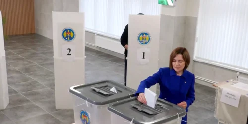 Maia Sandu vot screensot png
