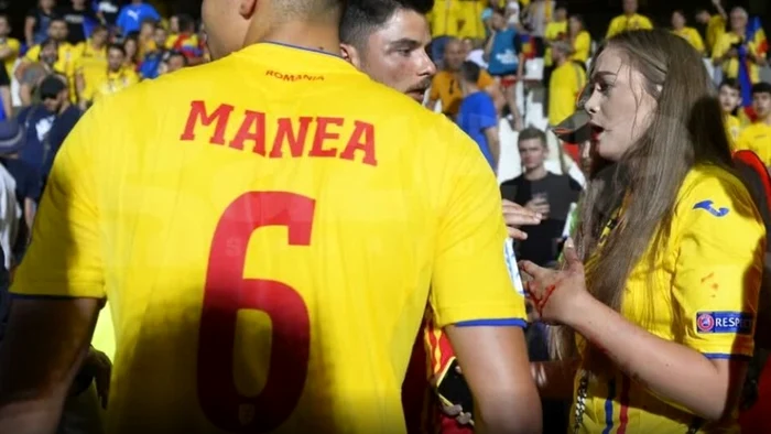 Iubita lui Cristian Manea a ajuns la spital după incidentul din tribune